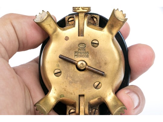 Vintage Ornately Made Hotel Desk Turtle 