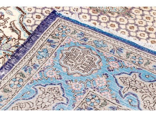 Antique Hand-knotted Wool Carpet, 9'-5 1/2