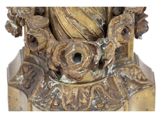 Pair Of Cast Chenets