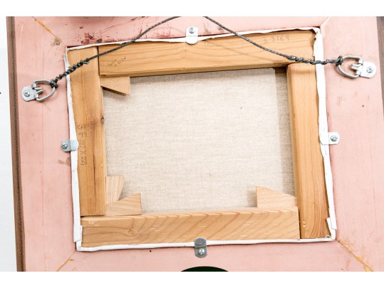 Signed Danïs Oil On Canvas, Still Life Of Plums