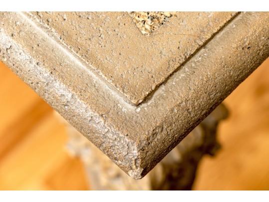 Stunning Cement Top Console