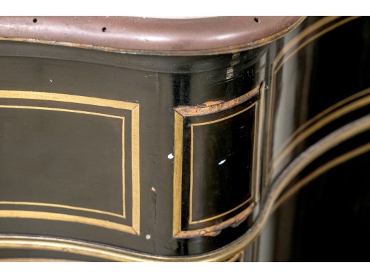 Edwards & Roberts Napoleon III Style Marble Top Commode