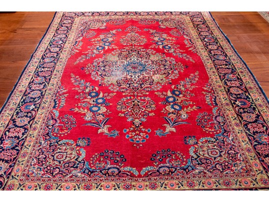 Hand-knotted Wool Carpet, 10'-4