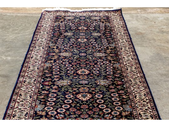 Hand-Knotted Wool Signed 