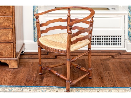 Fantastic Barrel Back Rush Armchair