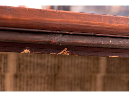 Antique Jang Brass Mounted Chest Frame