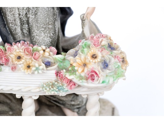 G. Armani Hand-decorated Ceramic Figural Sculpture