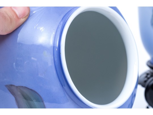 Collection Of Four Royal Copenhagen Asian Inspired Porcelain Vases