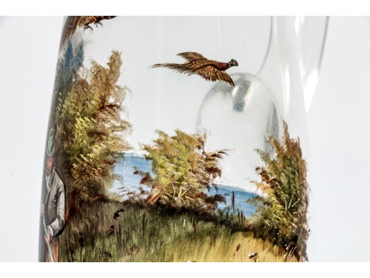 Fantastic Set With Water Pitcher And Pair Of Footed Water Glasses