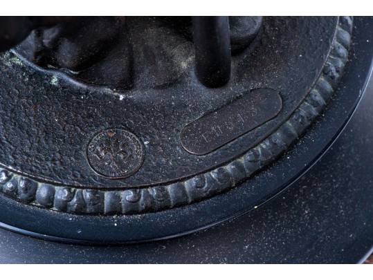 Set Of Two Bronzed Figural Table Lamps