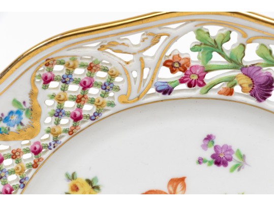 Assorted Collection Of Three English And Bavarian Bone China And Porcelain