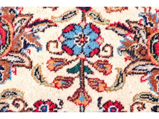 Hand-Knotted Wool Carpet, 10'-4