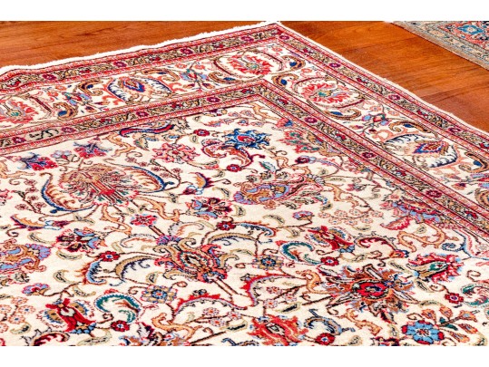 Hand-Knotted Wool Carpet, 10'-4