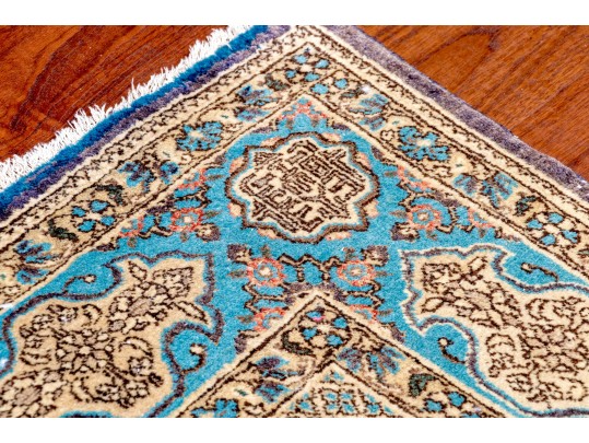 Antique Hand-knotted Wool Carpet, 9'-5 1/2