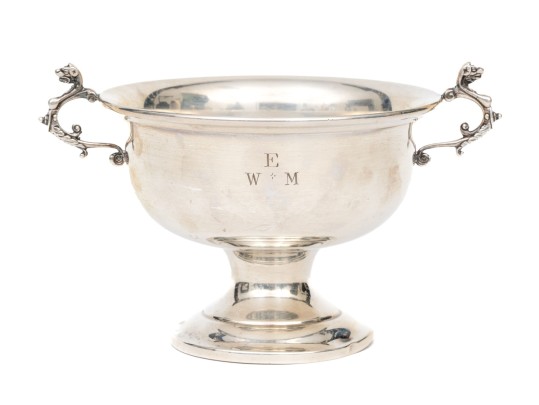 Vintage Fisher Sterling Silver Footed Bowl, 6.205 Troy Ozs.