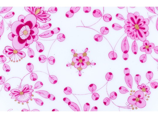 Meissen Porcelain Plate With Openwork Border