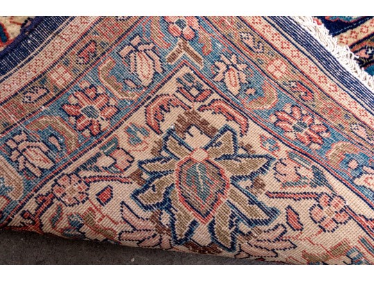 Persian Silky Wool Sarouk Carpet, 12'-2
