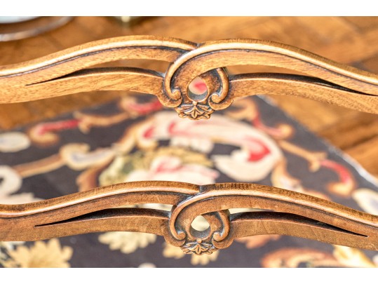 Antique George III Mahogany Carved Side Chairs