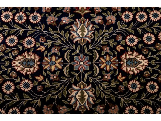 Hand-Knotted Wool Signed 