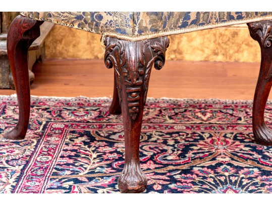 George III Mahogany Pretzel Back Side Chair 