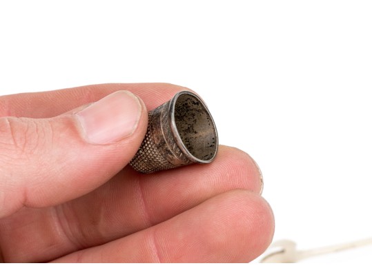 Antique Collection Of Sterling Silver, 2.1 Ozt.