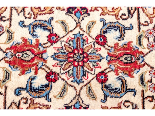 Hand-Knotted Wool Carpet, 10'-4