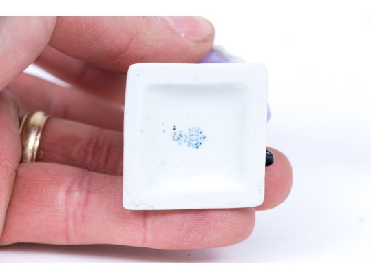 Three Continental Hand-painted Porcelain Figures