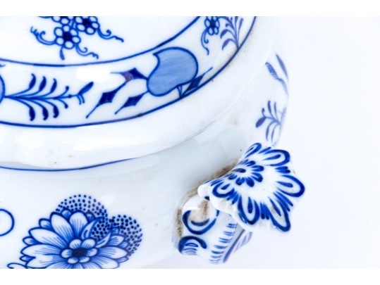 Meissen Porcelain Twin Handled And Lidded Tureen