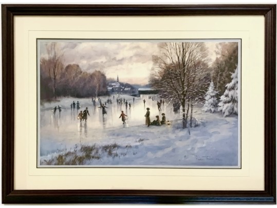 Paul Landry (Canadian/Am 1931-2018) Framed Signed Limited Edition Print 
