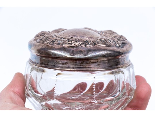 Sterling Silver Lidded And Weighted Table Wares, 2.07 Ozt. Weighable