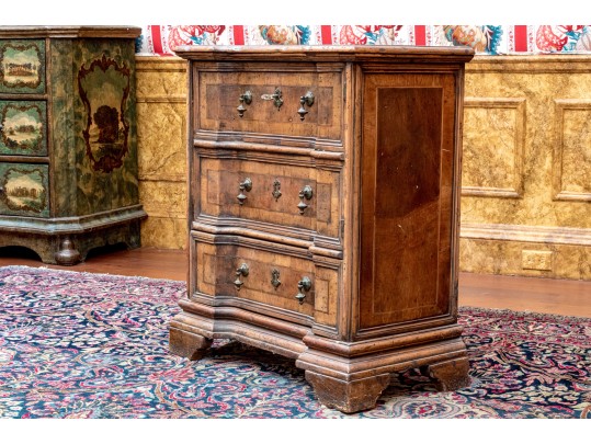 Vintage Italian Walnut Cabinet