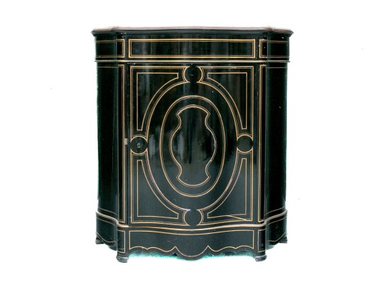 Edwards & Roberts Napoleon III Style Marble Top Commode