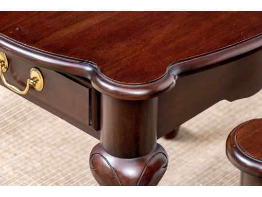 Pair Of Harden Georgian Style Cherry End Tables