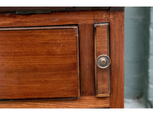 Georgian Mahogany Secretary Bookcase