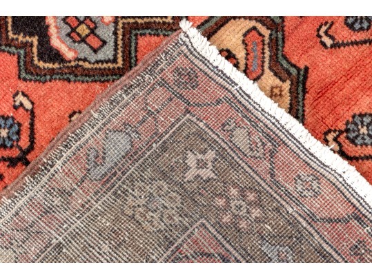 Hand-knotted Wool Persian Runner, 4'-5 1/2