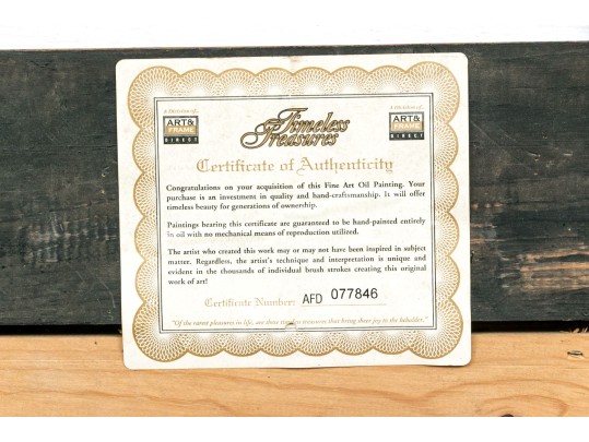 Pierre Sebastian (France, 2oth C,) Oil On Canvas, Paris Street Scene