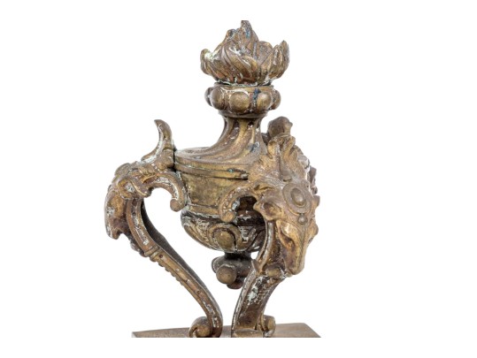 Pair Of Cast Chenets