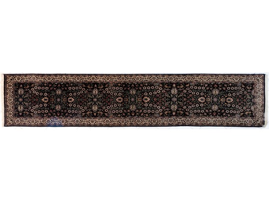 Hand-Knotted Wool Signed 