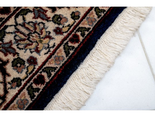 Hand-Knotted Wool Signed 