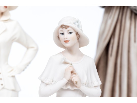 Collection Of Six Giuseppe Armani Porcelain Figural Sculptures