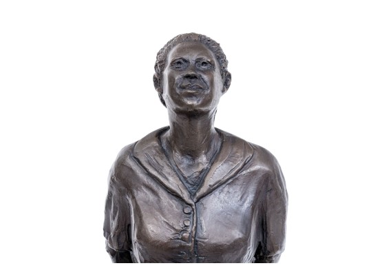 Jani Brooks Signed Ltd. Ed. Bronze Sculpture, Mother And Daughter, 2019