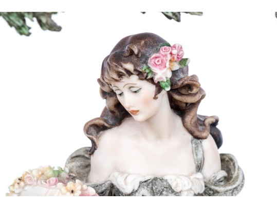 G. Armani Hand-decorated Ceramic Figural Sculpture