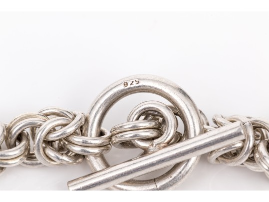 Collection Of Sterling Silver And Sterling Silver Vermeil Chunky Necklaces