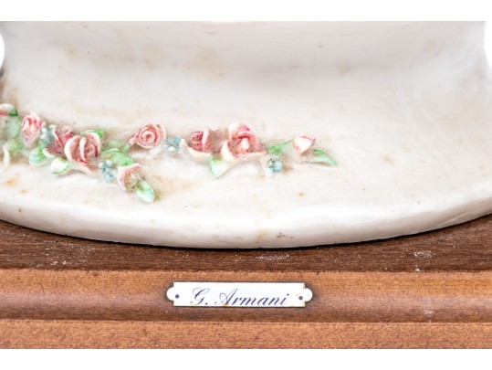 G. Armani Hand-decorated Ceramic Figural Sculpture