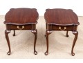 Pair Of Harden Georgian Style Cherry End Tables