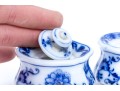 Meissen Blue And White Porcelain Inkwell