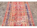 Persian Semi-antique Hand-Knotted Wool Runner, 11'-7