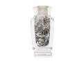 Chinese Cased Glass Jar In A Plexiglass Mount
