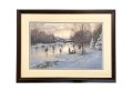 Paul Landry (Canadian/Am 1931-2018) Framed Signed Limited Edition Print 