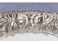 Sterling Silver Repousse Bread Plate, 8.645 Ozt. 